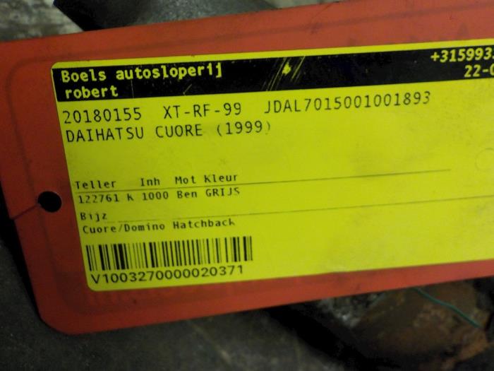 Used Starter Daihatsu Cuore (L251/271/276) 1.0 12V Price € 35,00 Margin scheme offered by Boels Autodemontage