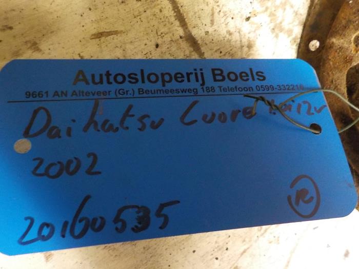 Usagé Pompe à carburant Daihatsu Cuore (L251/271/276) 1.0 12V Prix € 50,00 Règlement à la marge proposé par Boels Autodemontage