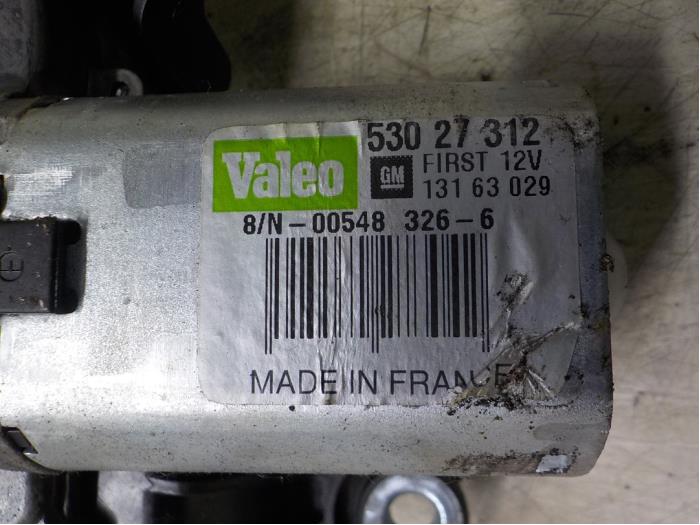 Wiper motor + mechanism Opel Corsa D 1.2 16V 13163029