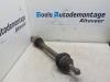 Front drive shaft, left from a Peugeot 207 SW (WE/WU), 2007 / 2013 1.6 HDi 16V, Combi/o, Diesel, 1.560cc, 66kW (90pk), FWD, DV6TED4B; 9HV, 2007-06 / 2011-04 2008