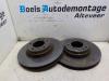 Front brake disc from a BMW 7 serie (E38), 1994 / 2001 728iA,iA Executive 24V, Saloon, 4-dr, Petrol, 2.793cc, 142kW (193pk), RWD, M52B28; 286S1; M52B28TU; 286S2, 1995-08 / 2001-11, GE11; GE21; GE22; GE31; GE41; GE42; GH21; GH41 1997