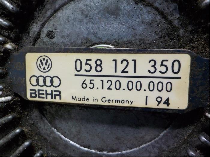 Núcleo autorregulable aleta refrigeración de un Audi A4 (B5) 1.8 20V 1994