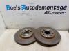 Front brake disc from a Opel Corsa C (F08/68), 2000 / 2009 1.4 16V Twin Port, Hatchback, Petrol, 1.364cc, 66kW (90pk), FWD, Z14XEP; EURO4, 2003-06 / 2009-12 2005
