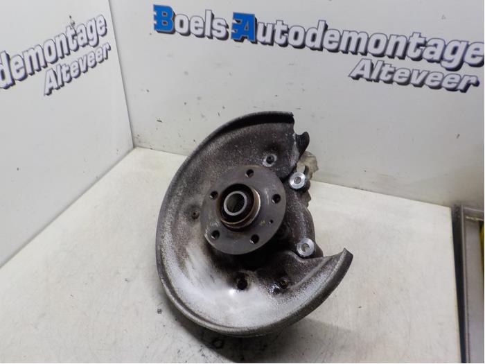 Wheel hub spindle