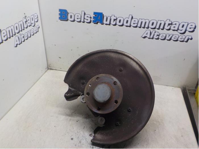 Wheel hub spindle