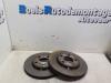 Front brake disc from a Volkswagen Polo IV (9N1/2/3), 2001 / 2012 1.2 12V, Hatchback, Petrol, 1.198cc, 47kW (64pk), FWD, AZQ, 2001-11 / 2005-04, 9N1 2002