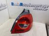 Taillight, right from a Renault Clio III (BR/CR), 2005 / 2014 1.5 dCi 70, Hatchback, Diesel, 1.461cc, 50kW (68pk), FWD, K9K768, 2005-06 / 2012-12, BR1G; BR27; BRA7; BRCG; CR1G; CR27; CRA7; CRCG 2006
