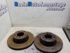 Front brake disc from a BMW 5 serie (E39) 525i 24V 2001
