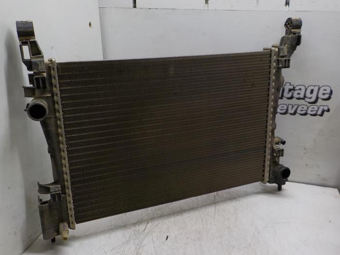 Radiator from a Opel Corsa D 1.2 16V 2012