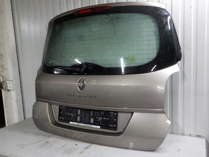Tailgate from a Renault Modus/Grand Modus (JP) 1.2 16V Quickshift 2009