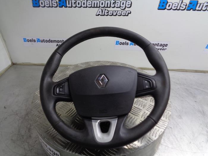 Steering wheel from a Renault Megane III Coupe (DZ) 1.6 16V 2010