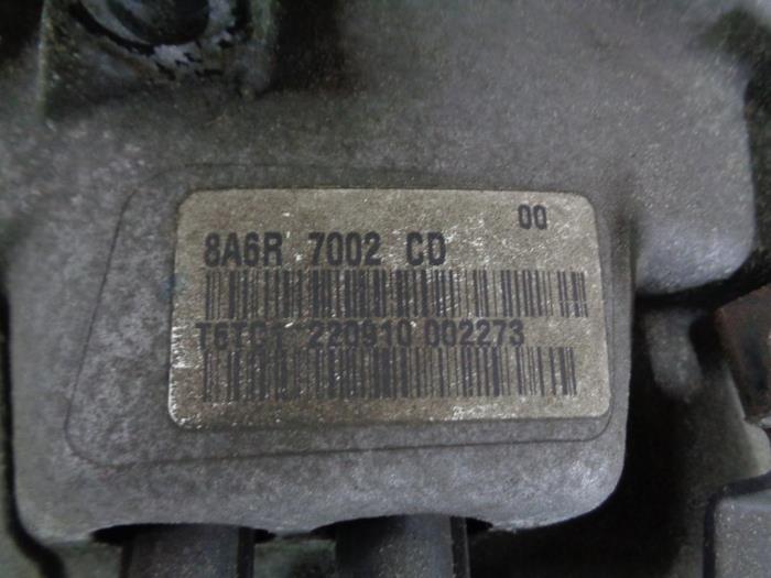 Caja de cambios de un Ford Fiesta 6 (JA8) 1.25 16V 2011