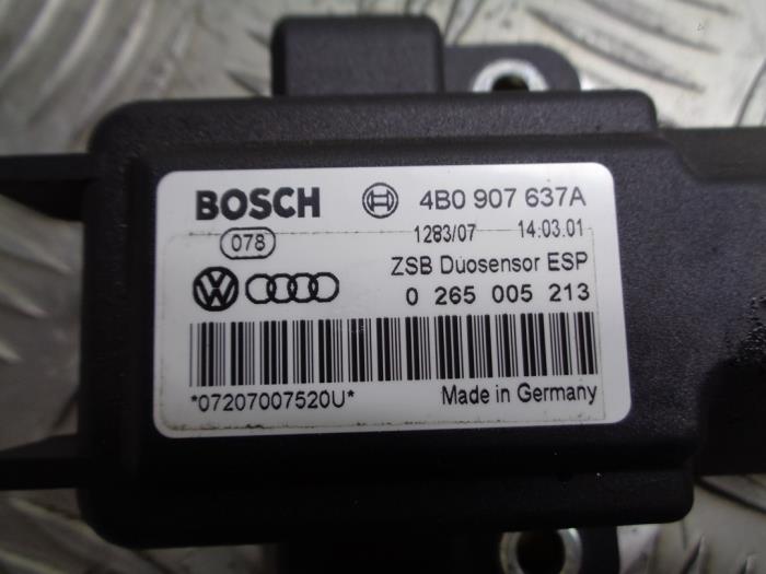 Esp Duo Sensor van een Volkswagen Passat Variant 4Motion (3B6) 2.8 V6 30V 2001