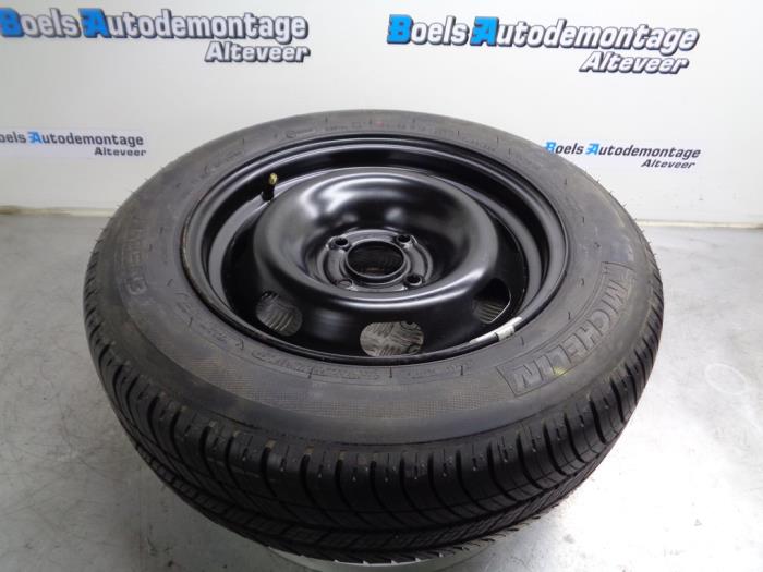 Spare wheel from a Peugeot 208