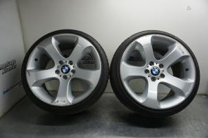 Used Sport rims set + tires BMW 3 serie Touring (E91) 318i 16V Price € 150,00 Margin scheme offered by Boels Autodemontage