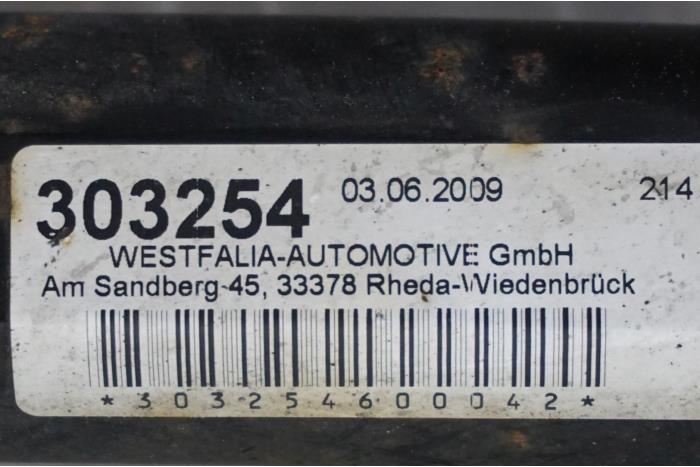 Hak holowniczy z BMW 3 serie Touring (E91) 320i 16V 2009