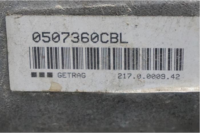 Getriebe van een BMW 1 serie (E87/87N) 116i 1.6 16V 2008
