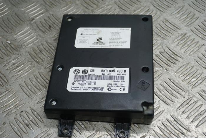 Modul Bluetooth Volkswagen Golf VI (5K1), 2008 / 2013 1.4 TSI 122 16V, Hatchback, Benzyna, 1 390cc, 90kW (122pk), FWD, CAXA, 2008-10 / 2012-11 (Używany)