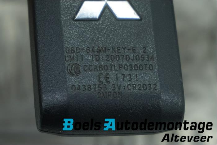 Ignition lock + computer from a Mitsubishi ASX 1.6 MIVEC 16V 2012