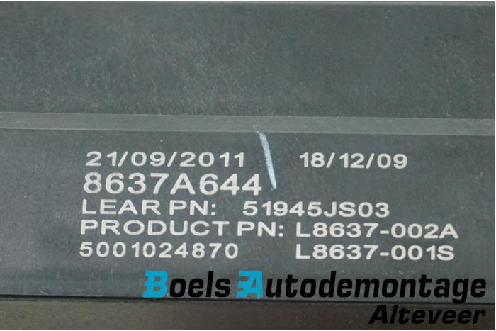 Ignition lock + computer from a Mitsubishi ASX 1.6 MIVEC 16V 2012