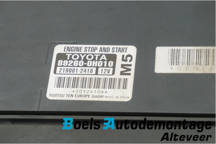 Start/Stop computer from a Peugeot 108 1.0 12V 2018