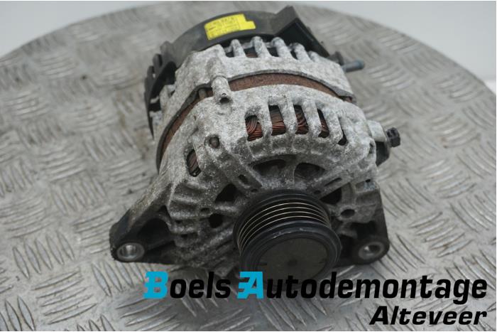 Dynamo Kia Rio III (UB), 2011 / 2017 1.1 CRDi VGT 12V, Halvkombi (Hatchback), Diesel, 1.120cc, 55kW (75pk), FWD, D3FA, 2011-09 / 2017-12, UBF5D1; UBF5D3; UBF5D5; UBF5D7 (Begagnad)