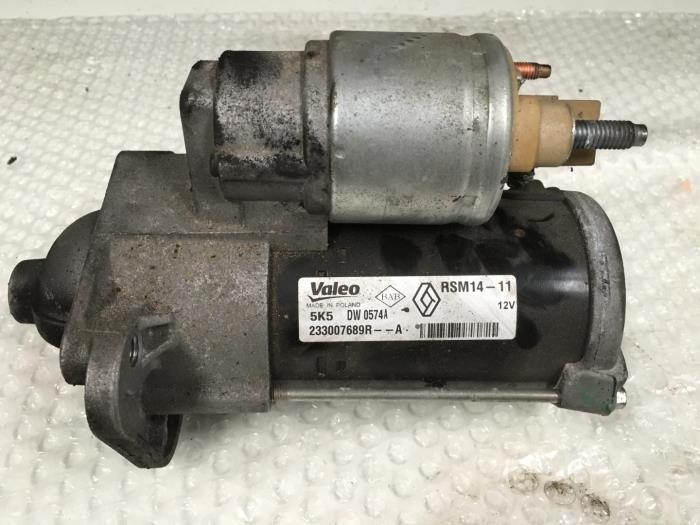 Begagnade Startmotor Renault Clio IV Estate/Grandtour (7R) 1.5 Energy dCi 90 FAP Pris € 50,00 Marginaltabell erbjuds av Autobedrijf Hoogerwerf