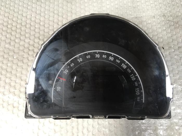 Odometer KM from a Renault Twingo III (AH) 1.0 SCe 70 12V 2014