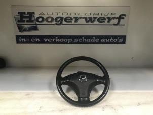 Used Steering wheel Mazda 6 Sportbreak (GY19/89) 1.8i 16V Price € 75,00 Margin scheme offered by Autobedrijf Hoogerwerf