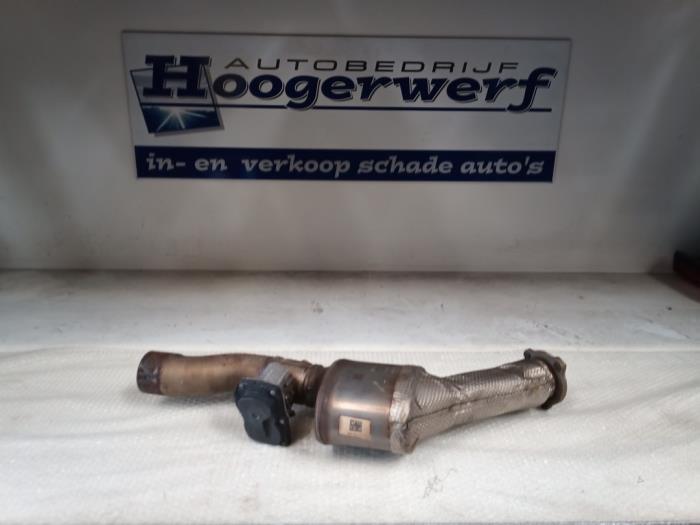 Front pipes + catalysts with engine code DET stock