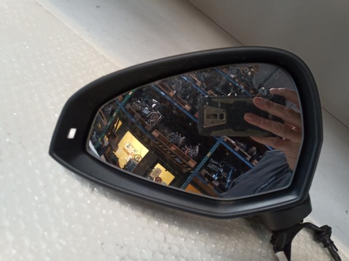 Wing mirror, left from a Audi A4 Avant (B9) 2.0 TDI 16V 2017