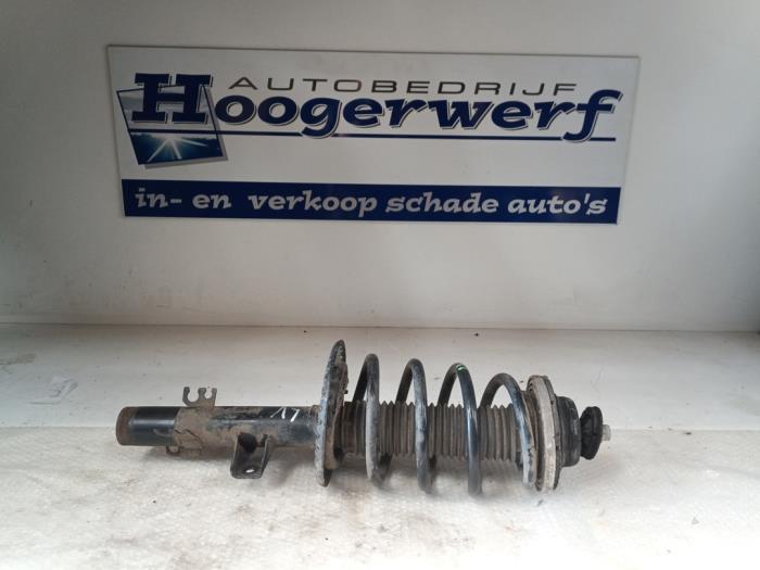 Front shock absorber rod, left from a Volkswagen Transporter T5 2.0 TDI DRF 2012