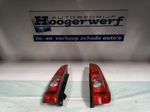 Used Set of taillights, left + right Ford Fiesta 5 (JD/JH) 1.25 16V Price € 50,00 Margin scheme offered by Autobedrijf Hoogerwerf