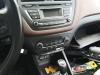Air conditioning control panel from a Hyundai i20 (GBB), 2014 / 2020 1.2i 16V, Hatchback, Petrol, 1.248cc, 62kW (84pk), FWD, G4LA, 2014-11 / 2020-08, GBB5P1; GBB5P2 2016