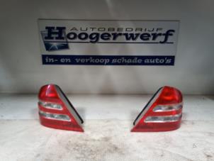 Used Set of taillights, left + right Mercedes C (W203) 1.8 C-180K 16V Price € 90,00 Margin scheme offered by Autobedrijf Hoogerwerf