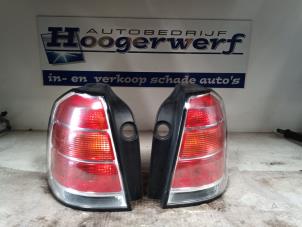 Used Set of taillights, left + right Opel Zafira (M75) 1.8 16V Ecotec Price € 100,00 Margin scheme offered by Autobedrijf Hoogerwerf