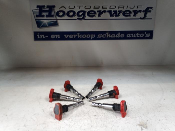 Usagé Bobine Audi A4 Quattro (B6) 3.0 V6 30V Prix € 50,00 Règlement à la marge proposé par Autobedrijf Hoogerwerf