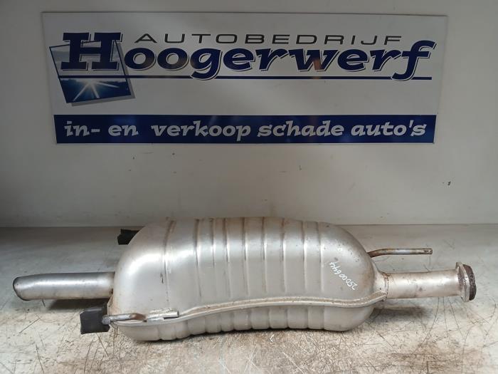 Gebrauchte Auspuff Enddämpfer Opel Astra G (F08/48) 1.6 Preis € 30,00 Margenregelung angeboten von Autobedrijf Hoogerwerf