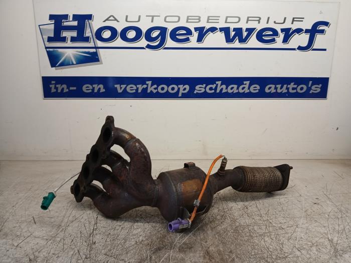 Usagé Catalyseur Ford Fiesta 6 (JA8) 1.25 16V Prix € 140,00 Règlement à la marge proposé par Autobedrijf Hoogerwerf