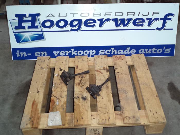 Gebrauchte Zündspule Mitsubishi Colt (CJ) 1.6 GLXi 16V Preis € 25,00 Margenregelung angeboten von Autobedrijf Hoogerwerf