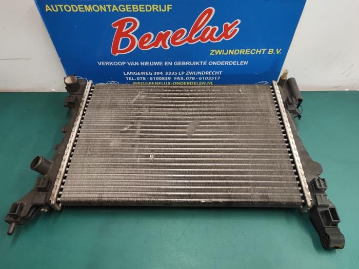 Radiator from a Opel Corsa D 1.2 16V 2007