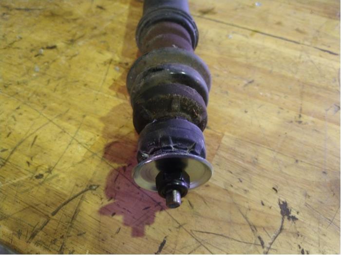 Rear shock absorber, left from a Kia Picanto (JA) 1.0 12V 2018