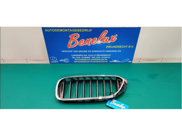 Używane Grill BMW 5 serie (G30) 520d 2.0 TwinPower Turbo 16V Cena € 25,00 Procedura marży oferowane przez Benelux Zwijndrecht B.V.