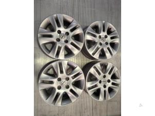 Used Set of wheels Opel Agila (B) 1.0 12V Price on request offered by Benelux Zwijndrecht B.V.