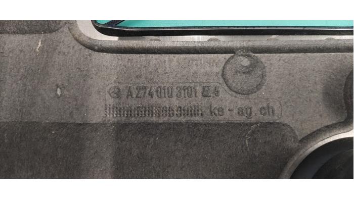 Abdeckblech Motor Mercedes C (W205), 2013 / 2021 C-350 e 2.0 16V, Limousine, 4-tr, Elektrisch Benzin, 1.991cc, 155kW (211pk), RWD, M274920, 2015-02 / 2018-08, 205.047 (Gebraucht)