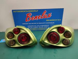 Used Set of taillights, left + right Peugeot 206 CC (2D) 2.0 16V Price on request offered by Benelux Zwijndrecht B.V.