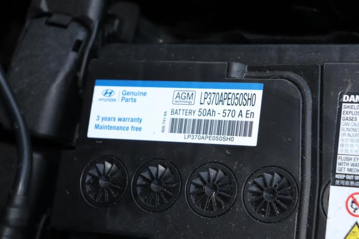 Battery Hyundai i10 1.0 12V - LP370APE050SH0 HYUNDAI