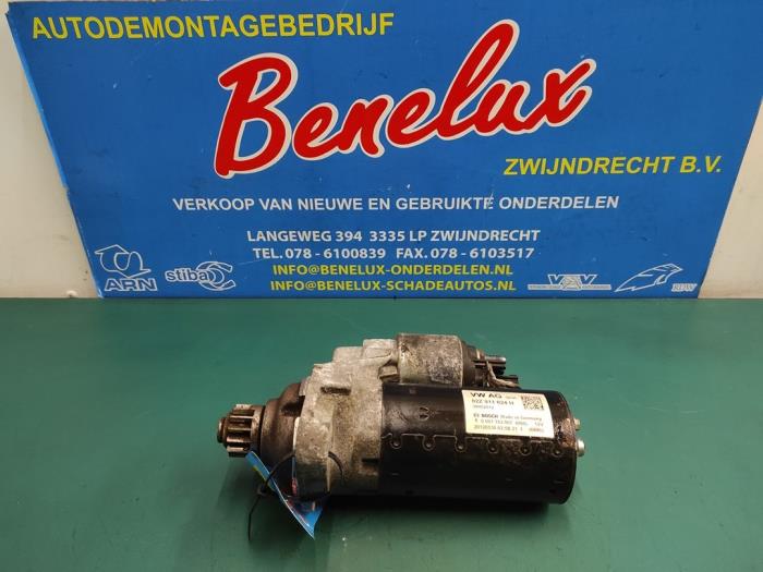 Begagnade Startmotor Volkswagen Polo V (6R) 1.2 TDI 12V BlueMotion Pris på förfrågan erbjuds av Benelux Zwijndrecht B.V.