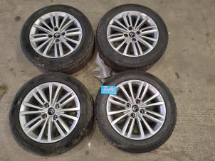 Used Set of wheels + tyres Citroen C4 Berline (NC) 1.6 16V VTi Price on request offered by Benelux Zwijndrecht B.V.