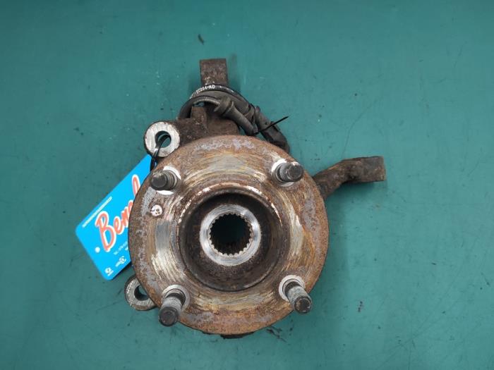 Knuckle, front left from a Ford Fiesta 6 (JA8) 1.25 16V 2009